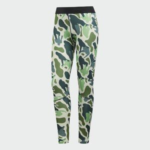 Adidas DH1225 N.E.R.D Techfit Long Print Tights